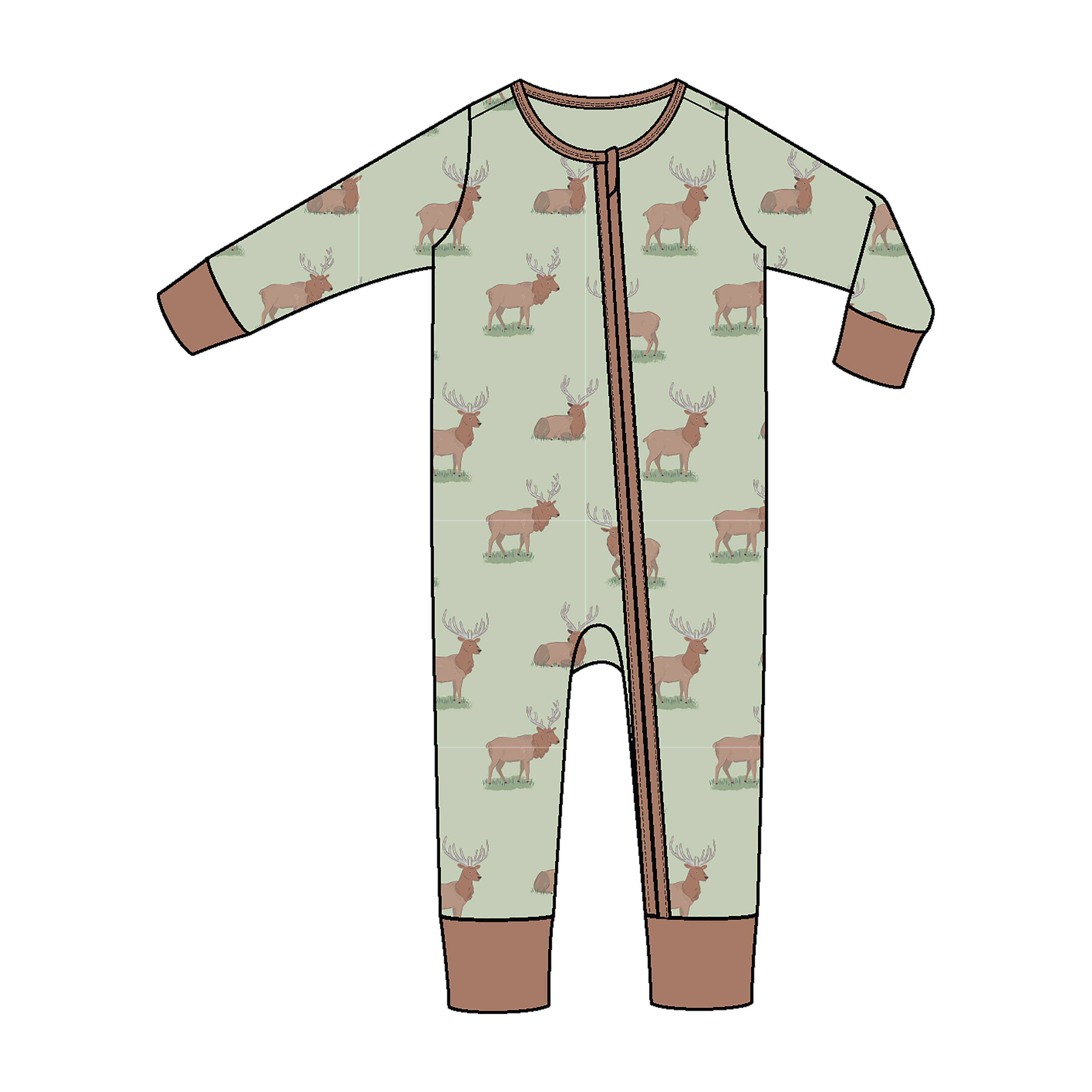 Elk Romper