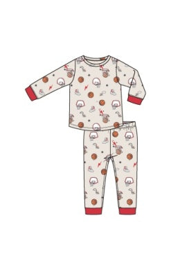 Basketball Uni- L/s Loungewear Set