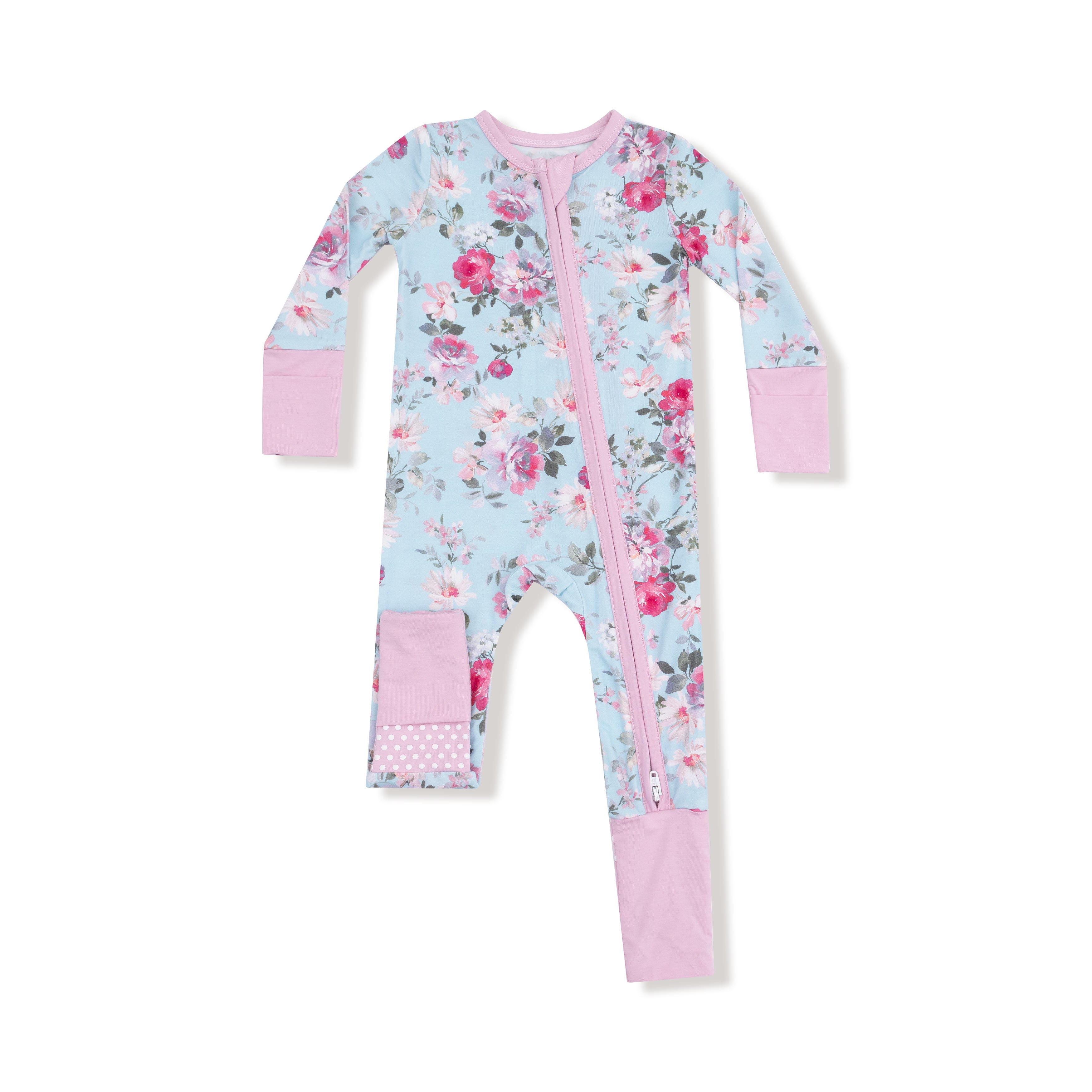 Charlotte Floral - 2 Way Zipper Romper
