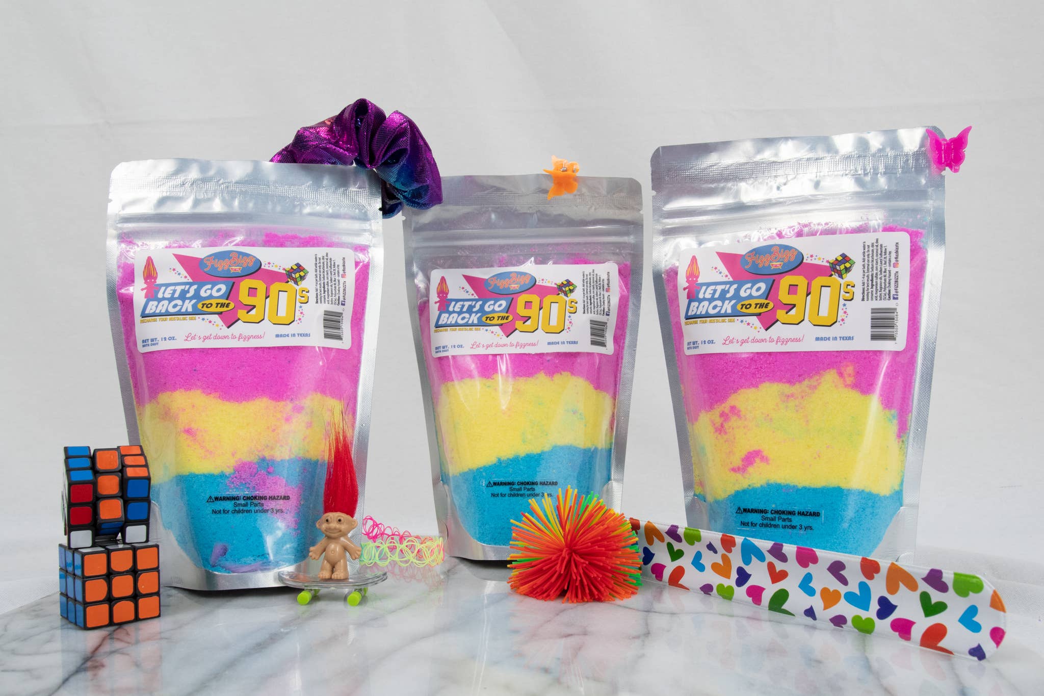 Let's Go Back To The 90's - Kids Bath Salts | Fizz Bizz LLC