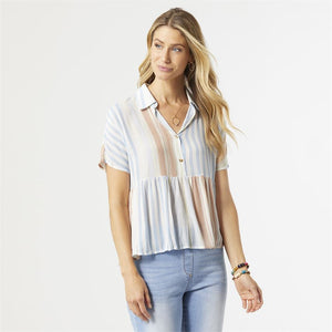 Carmen Striped Shirt