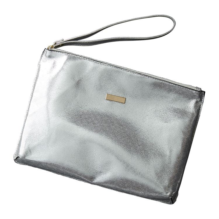 SILVER GLAM CLUTCH