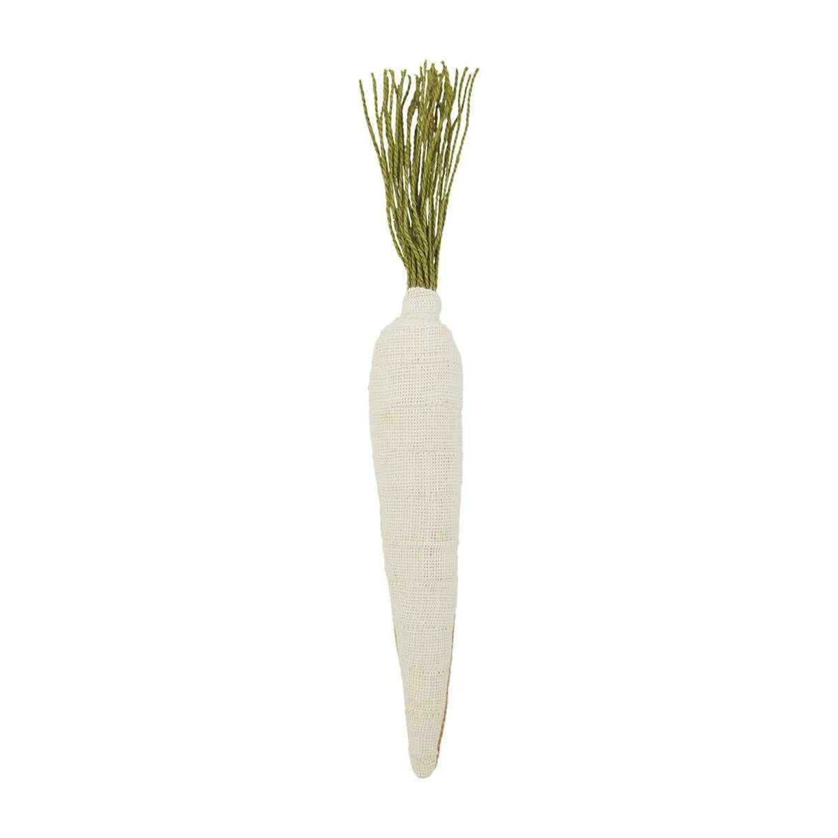 WHITE CARROT DECOR