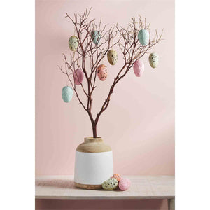 PINK PAPER MACHE EGG