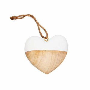 HEART PAULOWNIA ORNAMENT