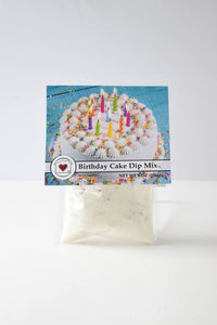 Birthday Cake Dip Mix