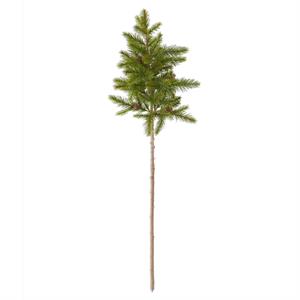 33in Pine Tree Stem w/Mini Pinecones