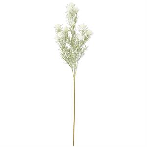 27in Snowy White Thistle Stem