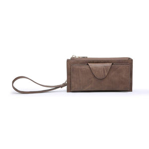 Coffee Kyla RFID Wallet w/ Snap Closure