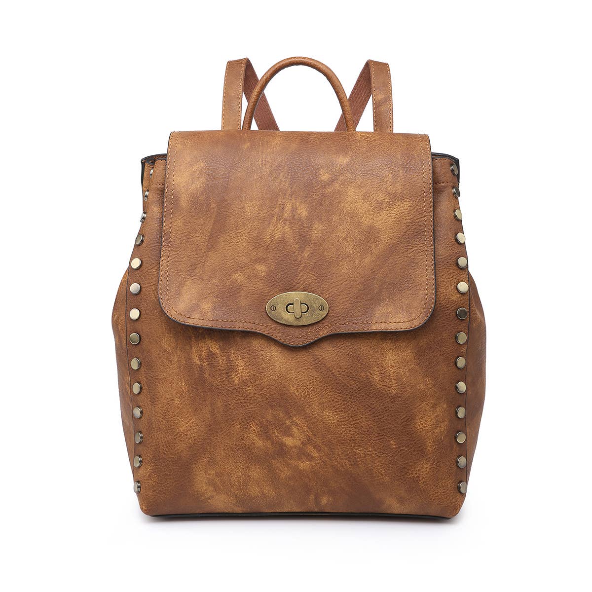 Brown Bex Distressed Backpack