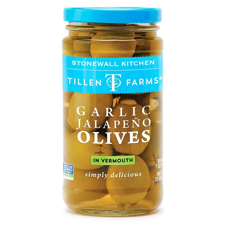 Garlic Jalapeno Olives