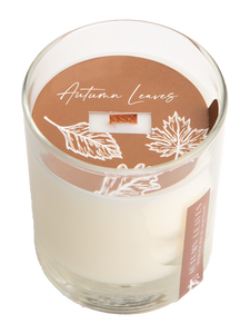 Autumn Leaves 7.5 oz Wooden Wick Candle