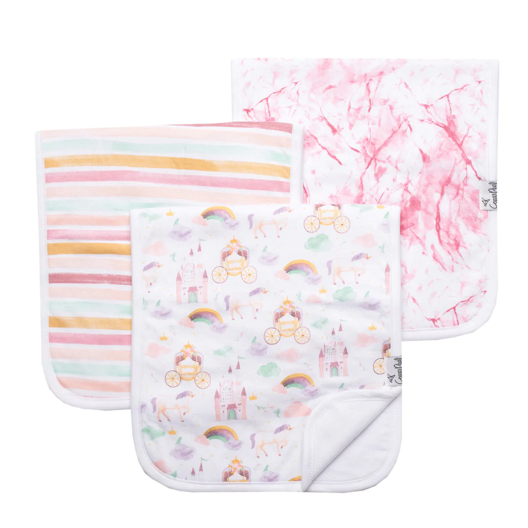 Enchanted Burp Cloth Set (3-pack)