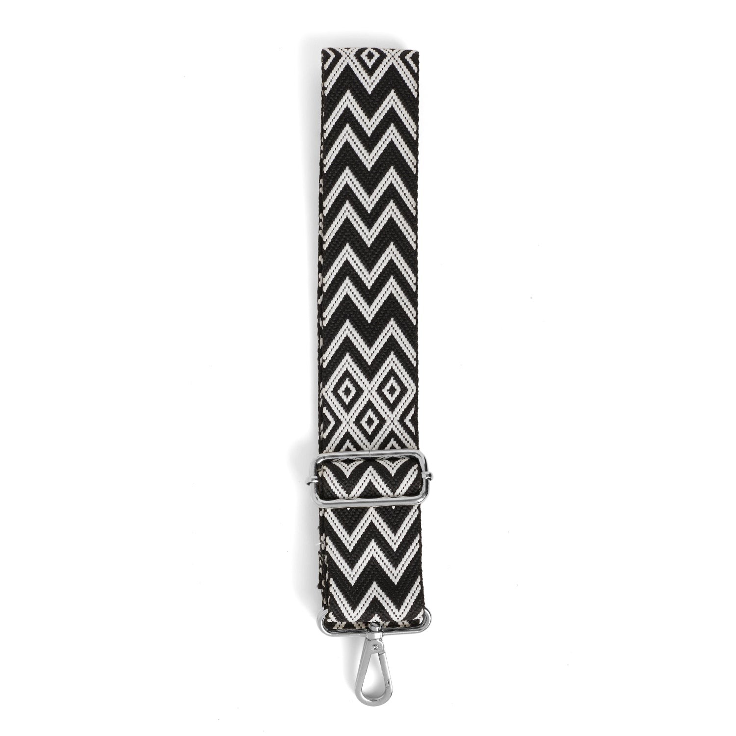 Black ZigZag Bag Strap