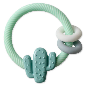 Cactus Silicone Teether Rattles