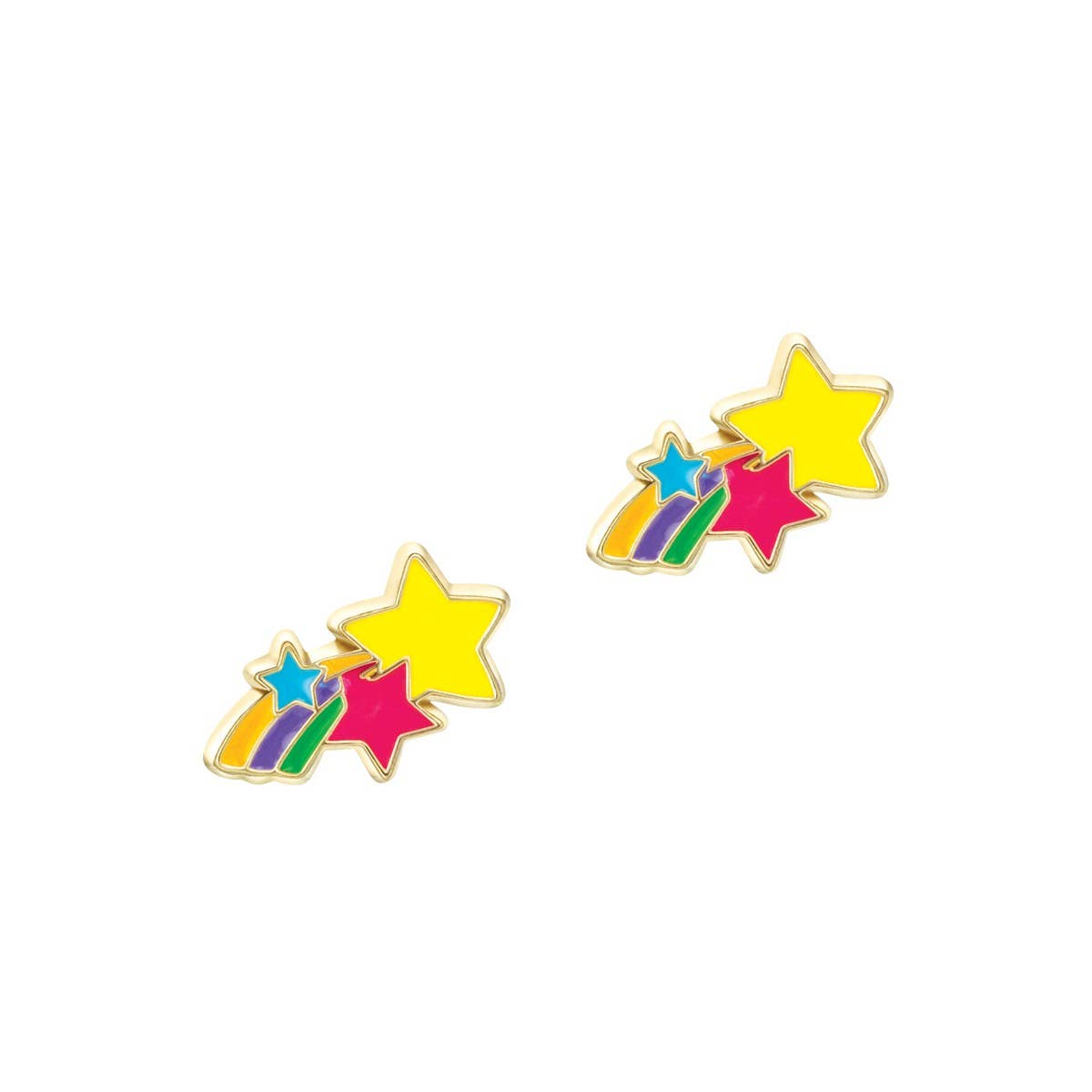 Shooting Stars Stud Earrings