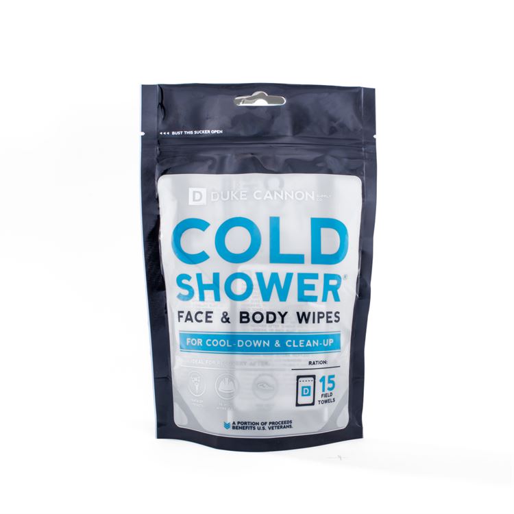 Cold Shower Face & Body Wipes