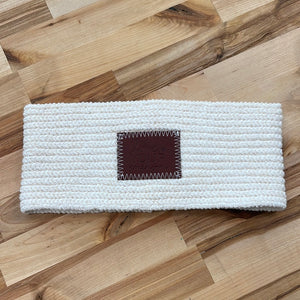 White Speckled Headband