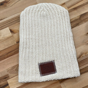 White Speckled Beanie